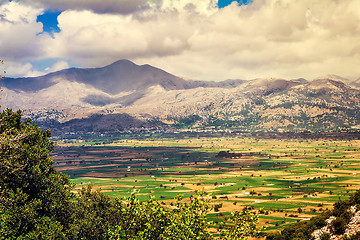 Image showing Mountain landscape, Crete, Greece.