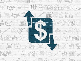 Image showing Finance concept: Finance on wall background