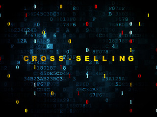 Image showing Business concept: Cross-Selling on Digital background