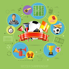 Image showing Soccer Infographics