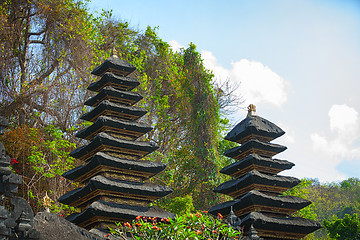 Image showing Heaps of Guano at Goa Lawah Bat Cave Temple in Bali