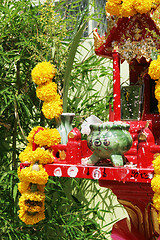 Image showing Spirit house in Thailand - travel and tourism.