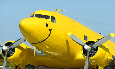 Image showing Smiling Aircraft