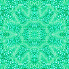 Image showing Abstract green pattern