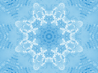 Image showing Abstract ice pattern