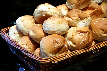 Image showing Dinner rolls