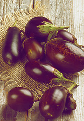 Image showing Eggplants