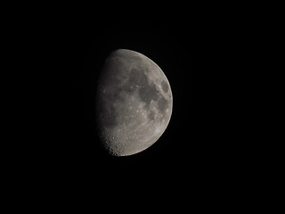 Image showing Gibbous moon