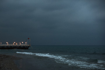 Image showing sea and sky