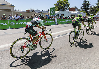 Image showing The Peloton - Tour de France 2015