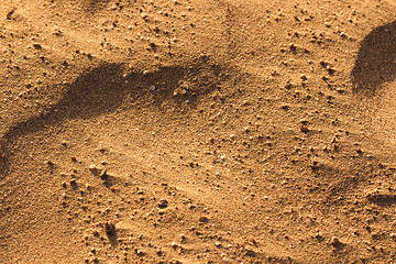 Image showing Desert sand texture