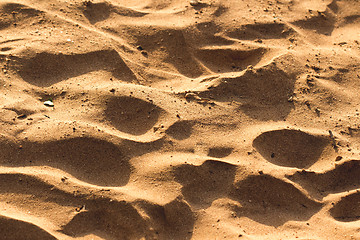 Image showing Desert sand texture