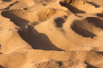 Image showing Desert sand texture