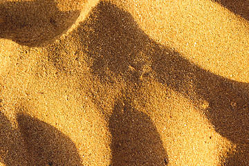 Image showing Desert sand texture