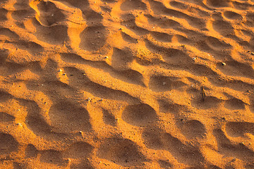 Image showing Desert sand texture