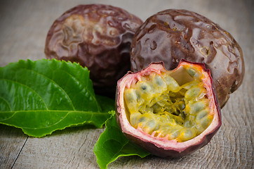 Image showing Passion fruits