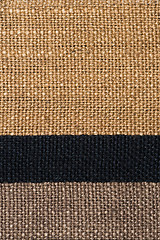 Image showing Brown fabric textures