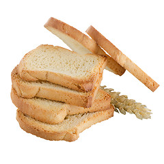 Image showing Golden brown toast