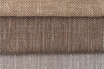 Image showing Brown fabric texture