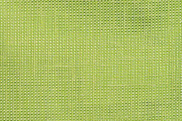 Image showing Green fabric texture