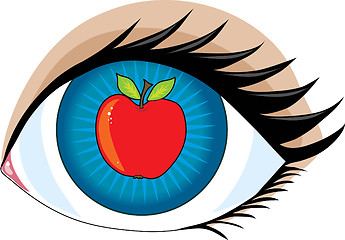 Image showing Apple of my Eye