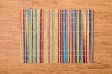 Image showing Bamboo place mat