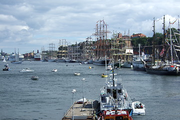 Image showing Tall Ship's Race in Stockholm July 2007