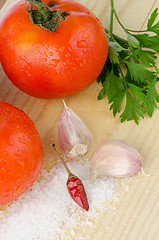 Image showing Food ingredients