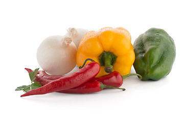 Image showing Mediterranean vegetables