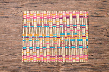 Image showing Bamboo place mat