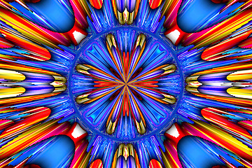 Image showing Abstract 3d background