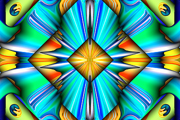 Image showing Abstract 3d background