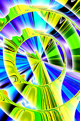 Image showing Abstract 3d background