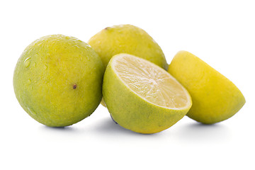 Image showing Fresh green limes