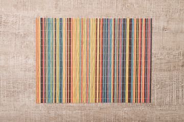 Image showing Bamboo place mat