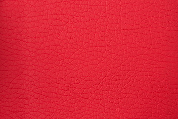 Image showing Red woven texture 