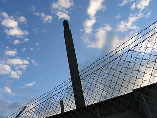 Image showing Abandoned factory