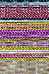 Image showing Multi color fabric texture