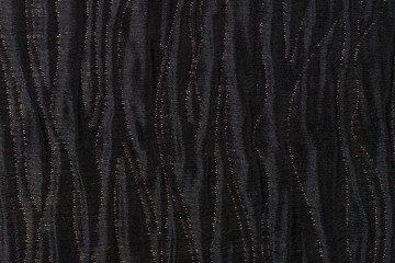 Image showing Black fabric texture 