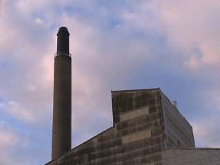 Image showing Abandoned factory