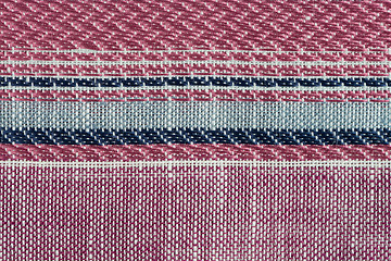 Image showing Pink fabric texture