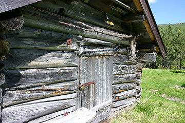 Image showing Old Norwegian Wood