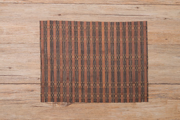 Image showing Bamboo place mat