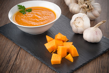 Image showing Pumpkin soup 