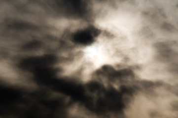 Image showing Dark clouds