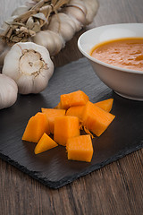 Image showing Pumpkin soup 