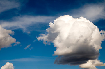 Image showing Puffy cloud