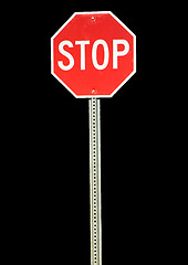 Image showing Stop sign