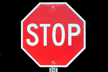 Image showing Stop Sign