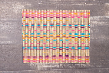 Image showing Bamboo place mat